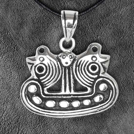 Silverh�nge  vikingaskepp  3 cm
