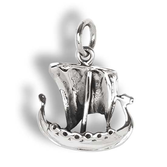 Silverh�nge  vikingaskepp  2,5 cm
