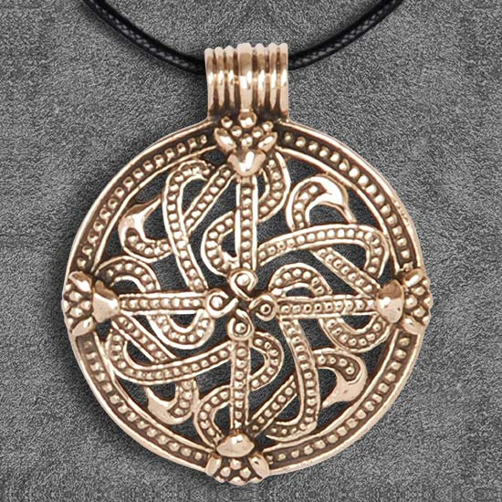 Brons h�nge  2,6 cm