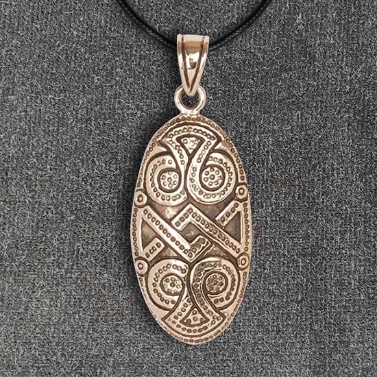 Bronsh�nge   Oval  3,5 cm