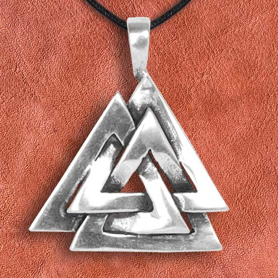 Silverh�nge Valknut  3 cm
