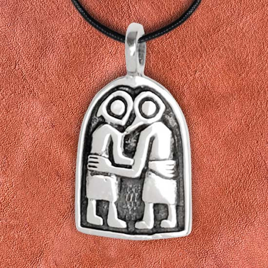 Silverh�nge   Guldgubbe  2 cm