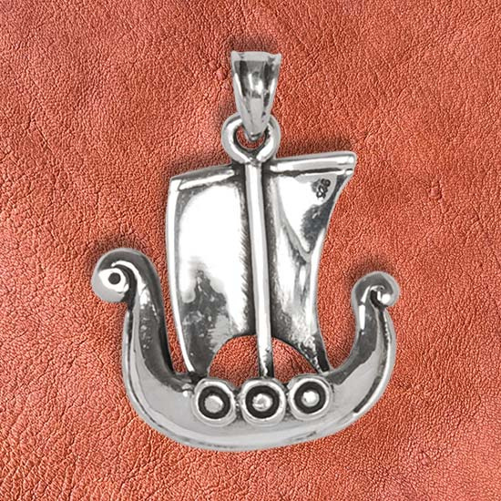 Silverh�nge  vikingaskepp  2,7 cm
