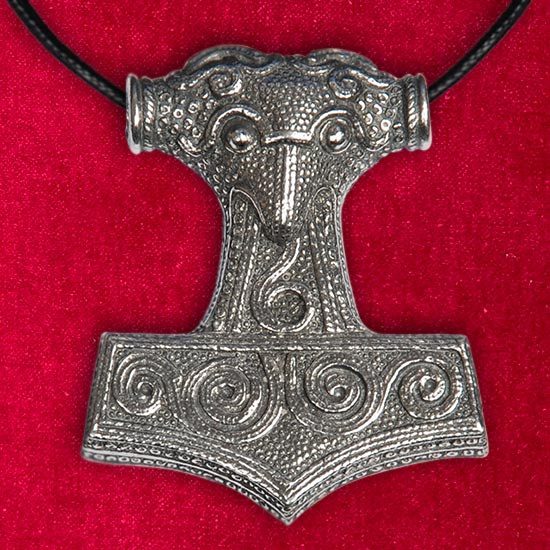 Thors hammer  pewter