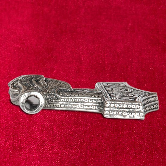 Thors hammer  pewter