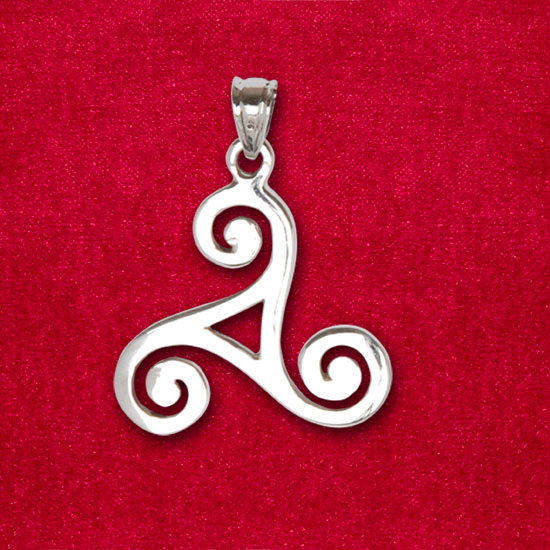 Silverh�nge   Triskel  3,5 cm