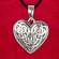 Pendant  Celtic heart  large Pendant  Celtic heart  large