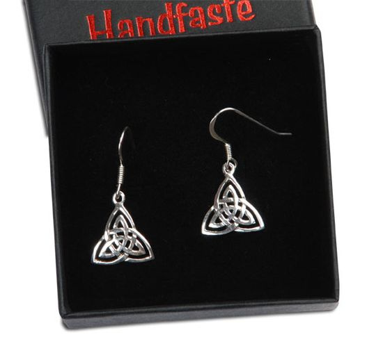 Silver earrings