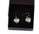 Silver earrings  The Celtic Heart
