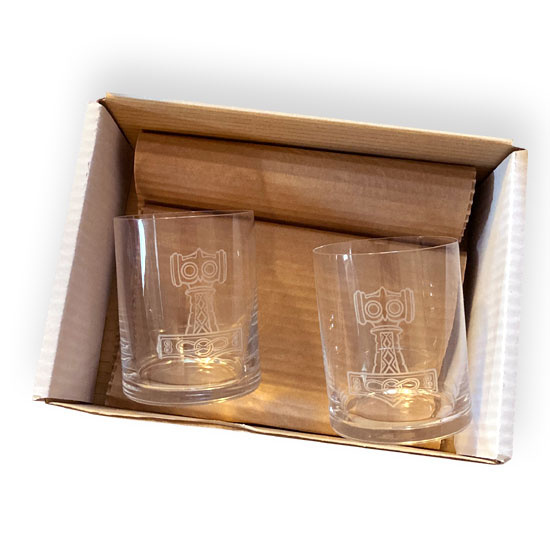 Tumblerglas  Torshammare